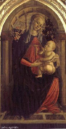 BOTTICELLI, Sandro Madonna of the Rosengarden fhg china oil painting image